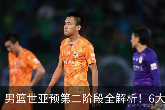 男篮世亚预第二阶段全解析！6大对手就位，中国男篮冲世界杯无容错空间
